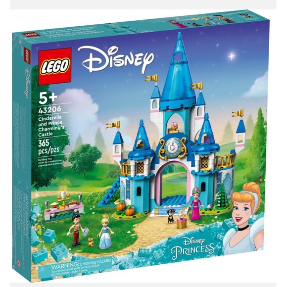 Lego Other - Lego Disney Princess Cinderella and Prince Charming's Castle 43206 *BRAND NEW*